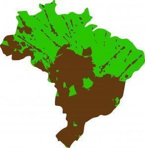 mapa brasil lama