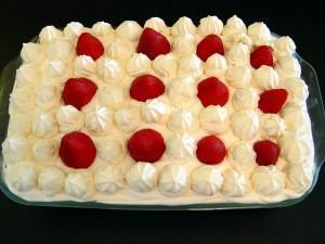 Merengue-de-morango