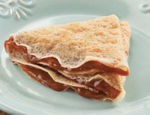 crepe de doce de leite