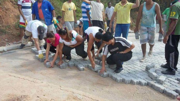obras-de-pavimentação-em-rua-no-Cabuçu