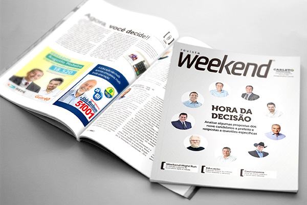 Revista Weekend Edição 350 – Hora da decisão