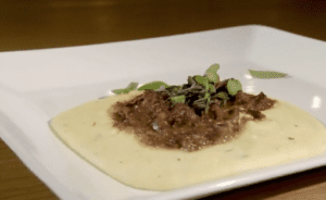 Polenta Mole com Ragu de Ossobuco