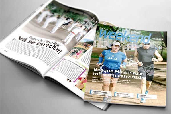 Revista Weekend Edição 358 – Bosque Maia e suas mil e uma atividade