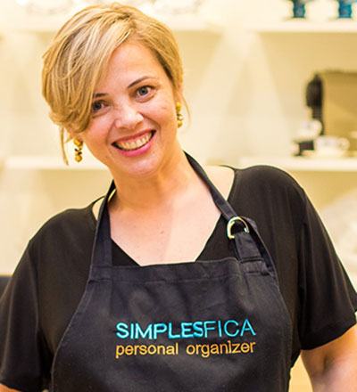 personal organizer Débora Ambrosio, da SimplesFica