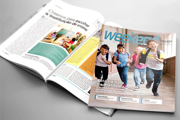 Revista Weekend Edição 356 – Está na hora da matrícula