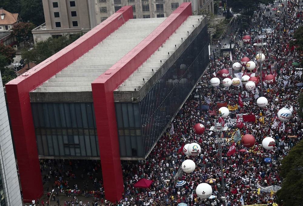 protesto reforma da Previdência