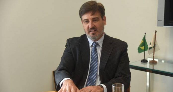 Credito: Ed Alves/CB/D.A. Press. Brasil. Brasília - DF. Entrevista com diretor-geral da Polícia Federal, Fernando Segovia.