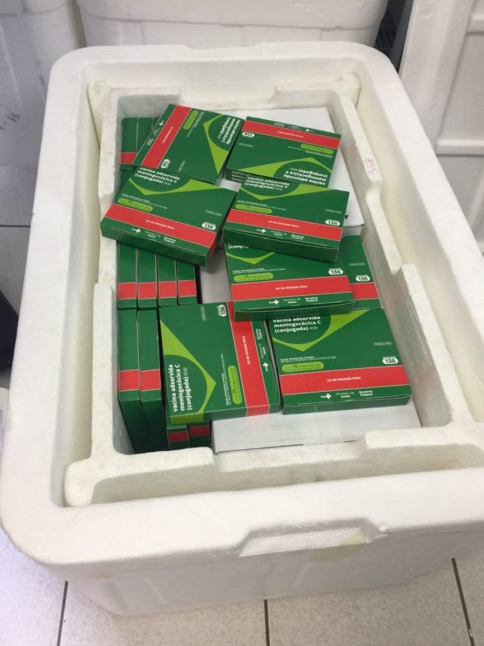 09 11 Guarulhos recebe 2,5 mil doses da vacina Meningo C 1