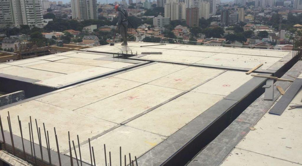 Edifício Barcelona - Estrutura com redução do desperdício de madeira