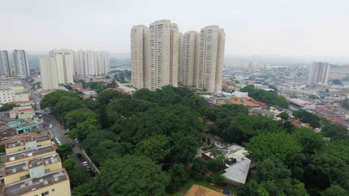Vila Augusta foto aérea Guarulhos