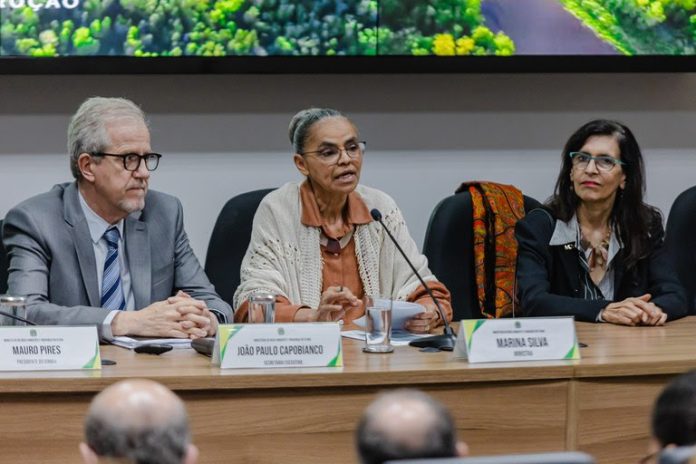 Marina Silva e João Paulo Capobianco