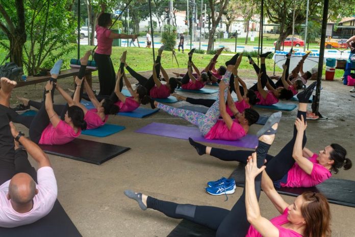 Pilates exercício