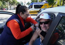 Saúde de Guarulhos fará novo drive-thru no sábado com vacinação contra o sarampo e gripe no Bosque Maia
