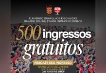 Flamengo Guarulhos decide vaga nas quartas de final e distribui 500 ingressos gratuitos