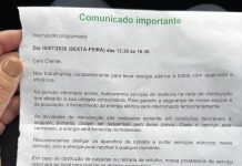 EDP confirma manutenção programada no Parque Renato Maia nesta sexta-feira, 10
